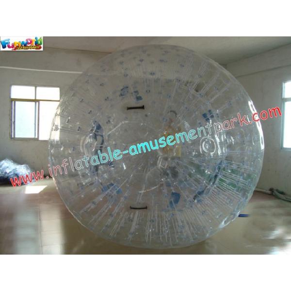 Inflatable 1.0mm thick PVC or TPU Zorb Ball for grassland, zorb ramp for Kids,