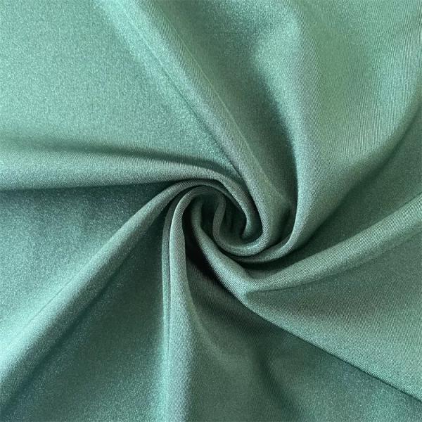 Soft Hand Feel Knitted Swimsuit Nylon Spandex Fabric Waterproof Breathable