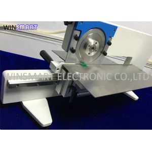 Manual Control V Cut PCB Depaneling Equipment With Circular + Linear Blade