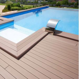 Outdoor Deck Boards with Solid Co-Extruded Design Long-Lasting and Low