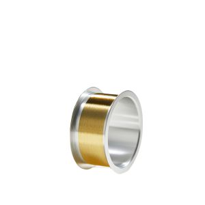 0.05mm Diameter Gold Plated Silver Wire for Scientific Research and Laboratory