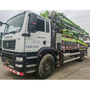 2022 Zoomlion Concrete Pump Truck 38 Meters, Flexible For Small And Medium-sized
