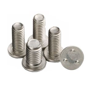 DIN Standard Weld Screws in Zinc Plated Black HDG Copper SS304 SS316 for