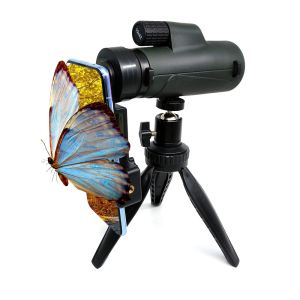 10x42 High Definition Monocular Telescope Bak4 Prism Focusing