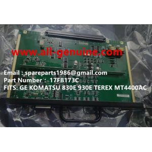 China 17FB173C CARD KOMATSU GE TEREX UNIT RIG BUCYRUS  MT4400AC MT5500 MT3600 NTE240 NTE260 NHL DUMP TRUCK HAULER MINING on sale