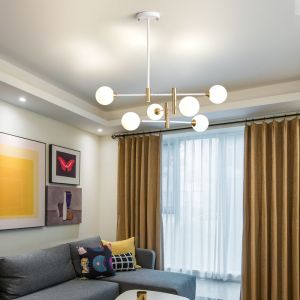 Cheap LED Glass Chandelier Lustre home interior lighting Magic Bean Chandelier(WH-MI-230) for sale