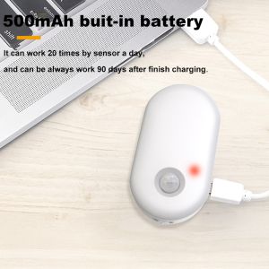 0.3W 500mAh Amber Plug In Smart Motion Sensor Night Light With Adjustable