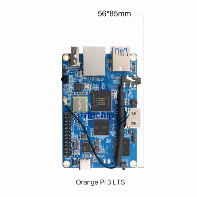 Orange Pi 3 LTS Arm Cortex M4 Development Boards Cortex A53 Mali T720 AXP805