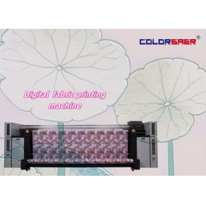 China 8-Head Epson Digital Fabric Printer 3.2m Width Sublimation Textile Machine on sale
