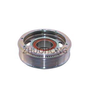 JH-COPUDZ035 Auto AC Compressor Pulley Clutch Kit 6PK 113MM 12V for VW Kaefer