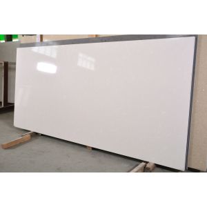 Custom Marble Tops White Quartzite Vanity Top 2.3~2.5g/Cm3 Density