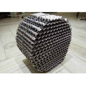 China Metallic Wire Mesh Structured Packing High Free Volume Thermal  Resistance on sale