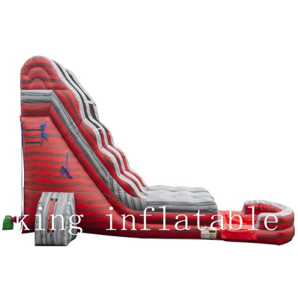 18OZ PVC Tarpaulin Inflatable Water Slide Double Stitching