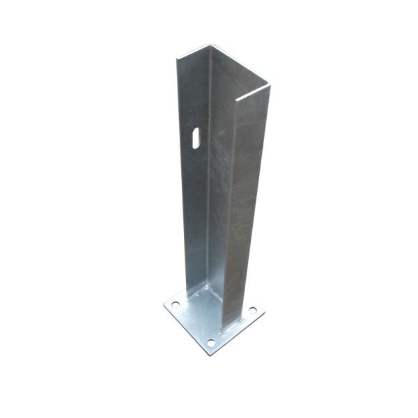 Quality Galvanized and Powder Coated U Type Steel Fence Post for Customized Highway Guardrail wholesale
