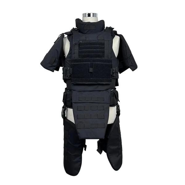 Quality 3xl 3a Military Grade Bulletproof Vest Full Body Fiber High Density 500d Oxford wholesale