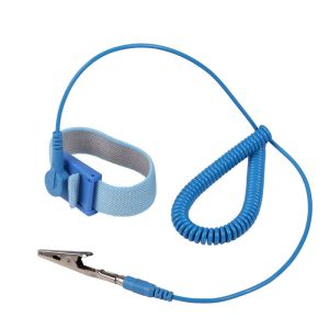 1.8m Adjustable Anti Static ESD Wrist Strap Guard Elastic LEKO Alligator Clip