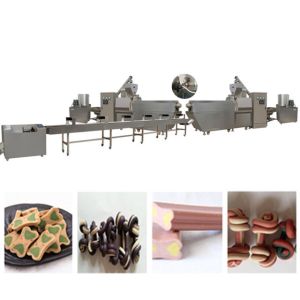 Continuous & automatic Dog Food Extruder Machine for Dog , Cat , Animal