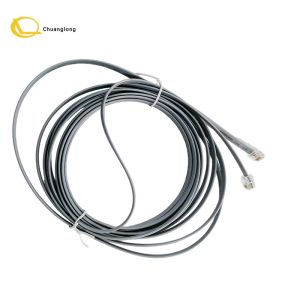 NCR ATM Machine Parts Cable 12-ft 4M RJ11 To RJ11 Shuter Cable 0090023178