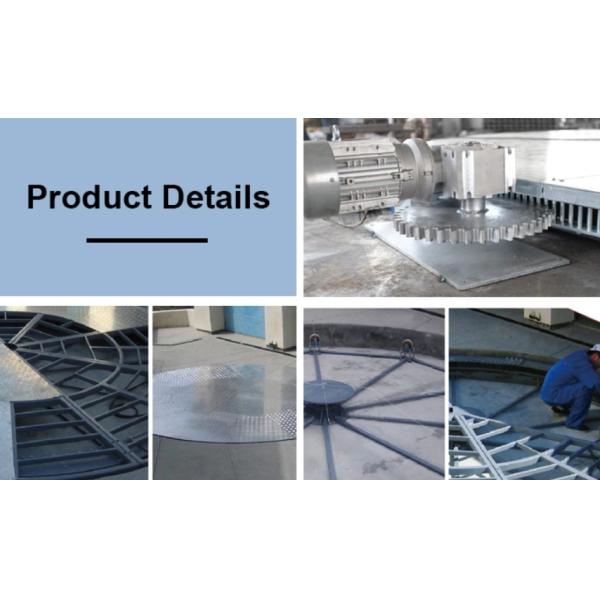 Exhibition Halls Car Rotating Platform 8000Kgs Garage Car Turntable