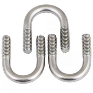 U-shaped Bolt 304 Stainless Steel U-shaped Screw Nut Set U-shaped Pipe Clamp