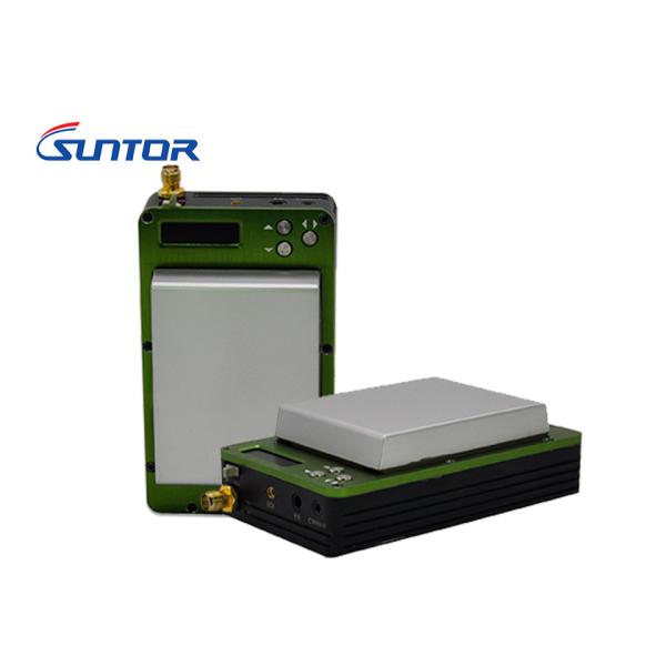 Professional COFDM Wireless Hd Video Transmitter , Long Distance Transmitter Low