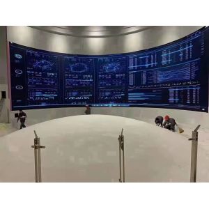 High Quality Curved LED Display Screen with High Resolution and Stable