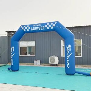 Helium Advertising Inflatable Finish Arch Giant Inflatable Arch