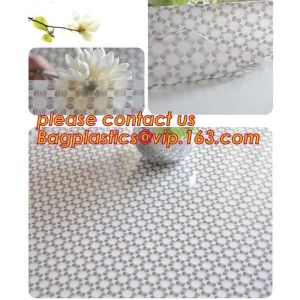 stamp golden tablecloth,Oilproof,Waterproof, r,wedding pvclace pvc table cover