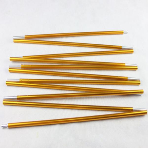 Quality Anodized Surface Adjustable Tent Poles , 19mm Adjustable Aluminum Tarp Pole wholesale