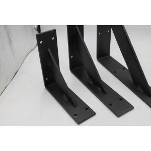 ISO9001 Rohs CE Heavy Duty Weld L Shaped Shelf Brackets for Supporting Fixed and