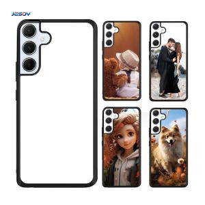 Cheap 2D Sublimation Phone Case TPU PC Black Cell Phone Cases For Iphone 16 15 14Pro Max for sale