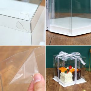 Customizable Cake Containers Boxes AI CDR Or PDF