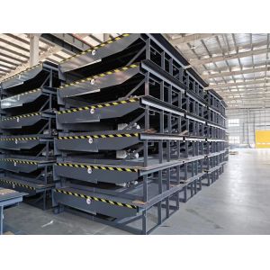 Hydraulic Dock Leveler with CPU Control System Fault Diagnostics and Dynamic