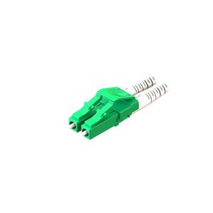 Duplex LC Fiber Optic Connector Dual Connections For High Density Networking
