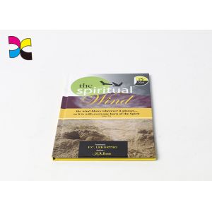 Offset Paper Hardcover Book Printing Aqueous Varnish Hot Stamping Hard Proofs