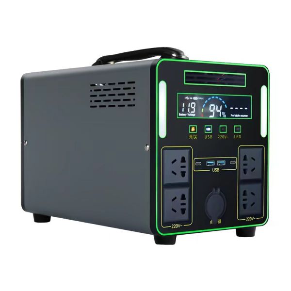 YF04 1000W Solar Generator 921Wh Portable Power Station Emergency Backup For