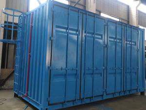 Cheap Blue Containerized Water Treatment Empty Containerized Ro Plant for sale