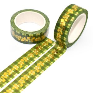 Decoration Masking Adhesive Washi Tape Custom Printed Rose Foil Washi Tape