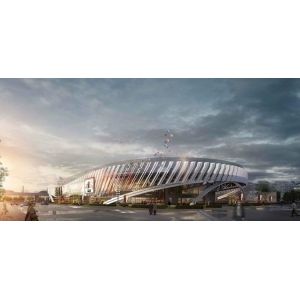 Fashsional Designed Architectural Structural Steel Q355B Fabrication Constructio