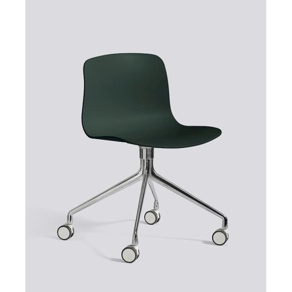 Modern Conference Plastic Office Chair With Casters Custom Colors Comfortable