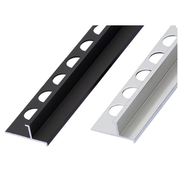 Decorative metallic interior baseboard for Aluminum cover line skirting board for tile trim