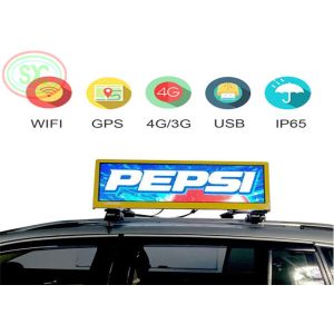 China Full color smd outdoor P 10 LED sign for taxi advertising MOQ 10 pcs on sale