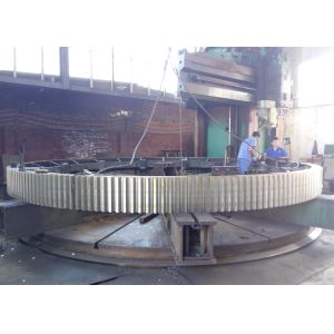 China 22 Module Girth Gear And Pinion ZG42CrMo Transmission Spur Gears on sale