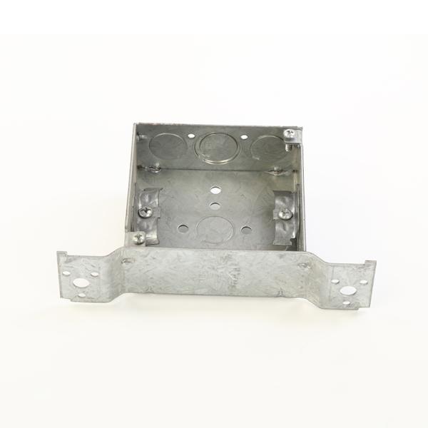 5/8" To 1-1/2" Steel Adjustable Mud Ring Electrical Outlet Box Bracket Prefab 1 / 2 Gang