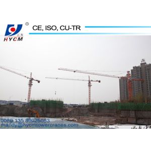 Tower crane 10 ton QTZ6018 Topkit Hammerhead Tower Crane with 60m Jib