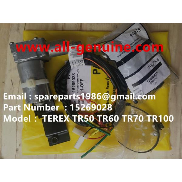Quality 15269028 KIT 24V VALVE TEREX NHL TR50 TR60 TR45 TR70 MINING DUMP TRUCK GENUINE wholesale