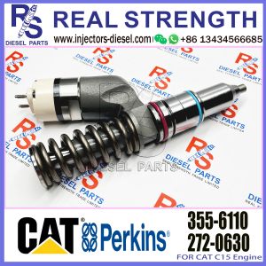 Fuel Injector For C15 C18 Engine Excavator 365C 374D Injectors 355-6110 253-0618