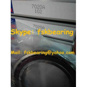 Universal Matching NSK Angular Contact Ball Bearing P5 / P4 , 7020A