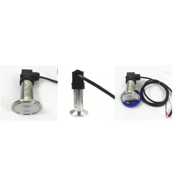 4 - 20mA Clamp Flush Diaphragm Pressure Transmitter Gas / Liquid Compatible Stainless Steel