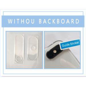 Anti-Scratch Fingerprint Ultra Thin HD Tempered Glass Camera Lens Protector for